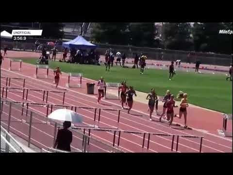 Video of 1600m 5:21PR Sophomore Season Last Lap
