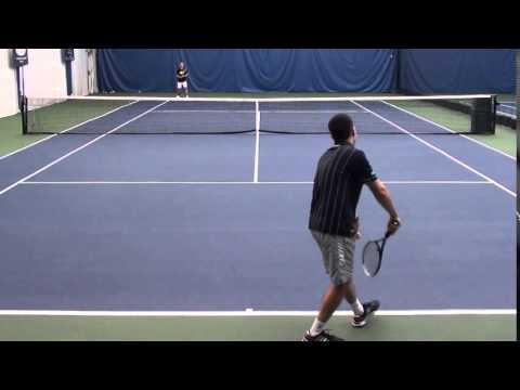 Video of Eric Biscoveanu tennis recruiting video