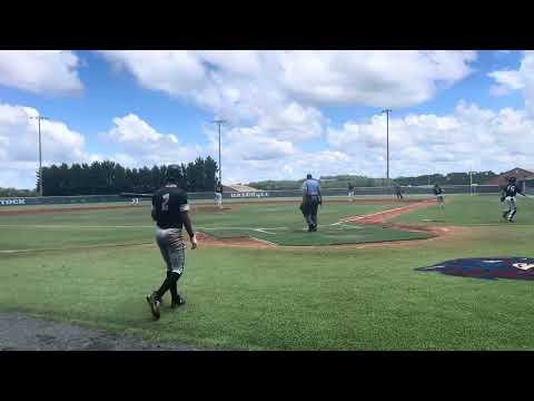 Video of Connor Fulmino triple with speed