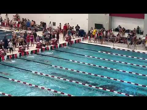 Video of 100 Breast LCM (1:09.06) Top Lane