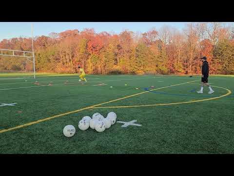 Video of Luca Gomez dribbling control and ball mastery