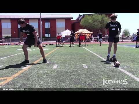 Video of Bryan Young Kohls long snapping May 2022