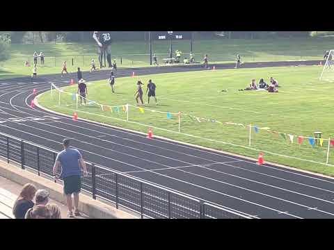 Video of 400 m Regional Meet 5/18/23. Time 1:00.94