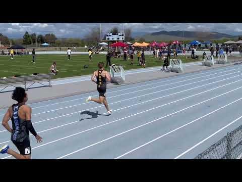 Video of 48.83 400m - Central Valley Classic - season opener - 03-23-24