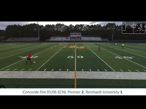 Video of Fall 2023 ECNL Exhibition Match vs Reinhardt University (NAIA)