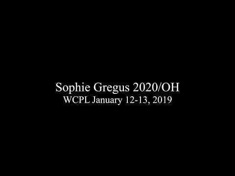 Video of Sophie Gregus 2020:OH WCPL Jan 12 13