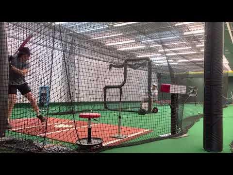 Video of Front Toss BP Dylan Alphin 2023 RF Buffalo Gap High School