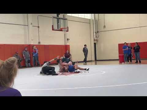 Video of Ava Allen (Silver Creek) won by fall over Gabby Voshell (Rolla -MO) (Fall 0:19)