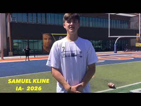 Video of Rubio Long Snapping, Sam Kline Vegas XLII