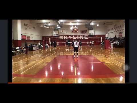 Video of Serving Highlights vs Skyline
