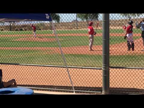 Video of KJ Pitching in Prospect Wire @ Mesa, Az 7/6