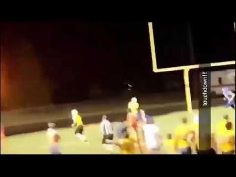 Video of Jordan Blevins 8th grader playing high school varsity QB