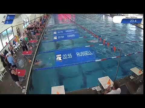 Video of 22.55 50 Yard Freestyle 
