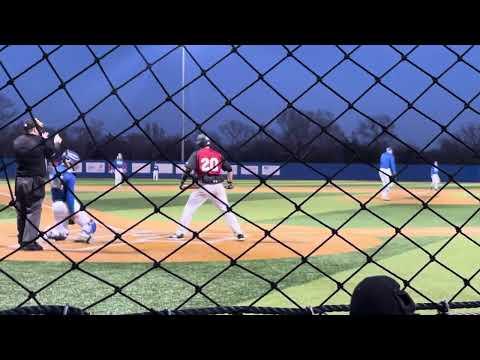Video of Jhett Mangum 2025 Winnsboro High School Outfielder - 2/13/24, vs Rains High School, Texas - nice piece of hitting on 3-2 count, opposite field triple
