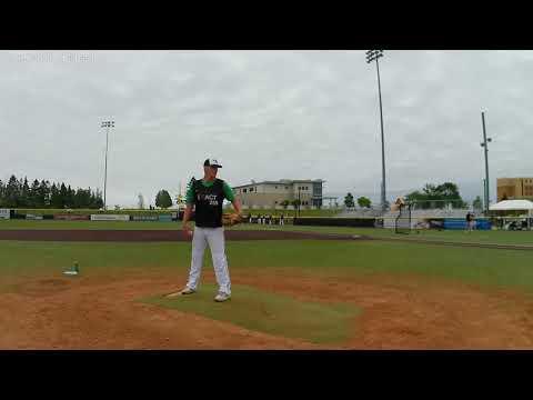 Video of Bullpen, Exact Sports Showcase, July 12, 2023 (4 from rear, 4 from side)