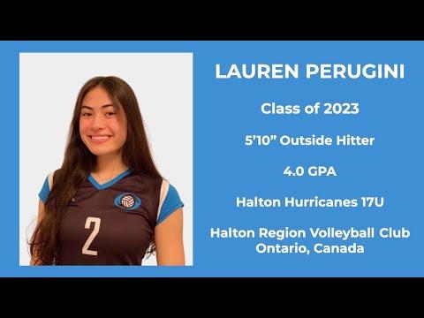 Video of Lauren Perugini - Class of 2023 - 2021 Indoor Practice Highlights
