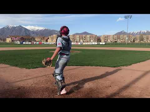 Video of Baseball - Receiving, Throw downs, and Blocking