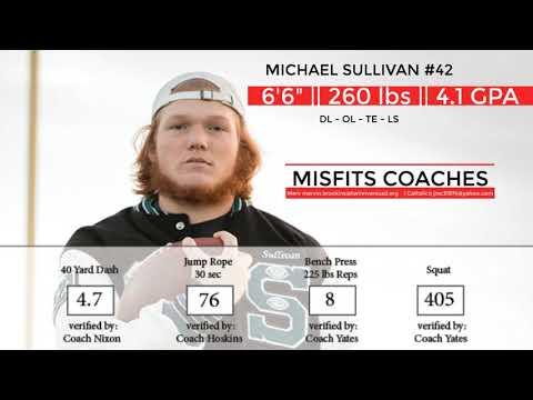 Video of 2021 Michael Sullivan highlight film MISFITS