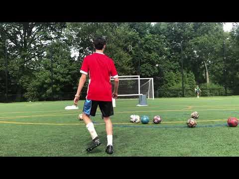 Video of Dribbling and Shooting Practice 