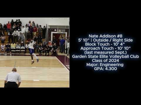 Video of Nate X. Addison Club Highlights (Pre-Season Clips)