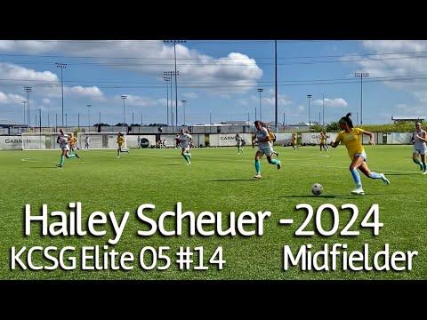 Video of Hailey Scheuer - 2024 - fall