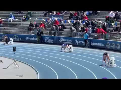 Video of 4x200m relay at Drake Relays