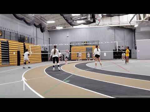 Video of UW-Milwaukee 1st Contact Camp Serve-Receive Highlight Video