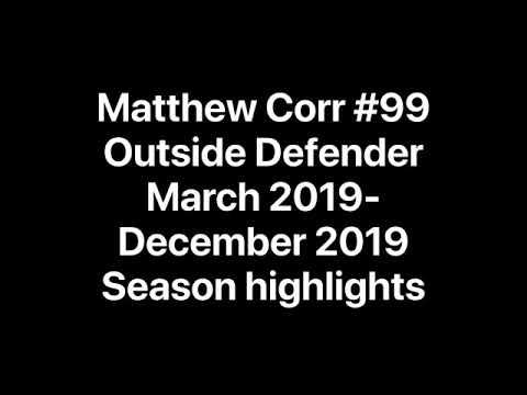 Video of Matthew Corr 2019 soccer highlights- Yardley Makefield Soccer