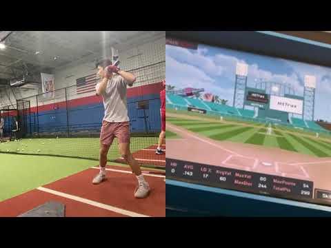 Video of Alex Tanaka Hittrax Split Screen BP