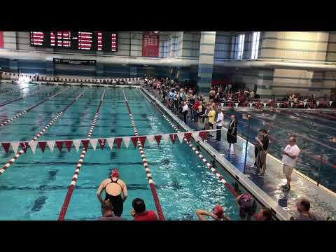 Video of February 29, 2020 - Ohio Senior Meet - 100 Free-Lane1