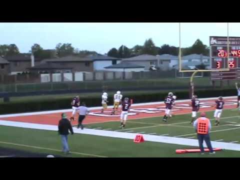 Video of Nate Vejvoda 2012 Football Highlights