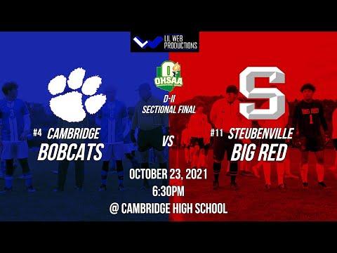 Video of #4 Cambridge vs #11 Steubenville (D-II Sectional Final) [Boys Soccer Highlight] 10/23/2021
