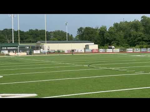 Video of 60 yard dash 