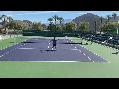 Video of Practice points: Serve & Volley