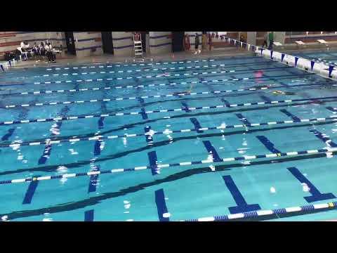 Video of Occoquan Girls Regional Swim Championships February 2021, 100 Yard Backstroke
