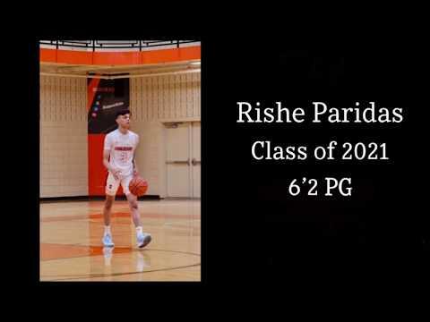 Video of 6’2 PG Rishe Paridas c/o 2021