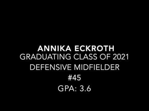 Video of Annika Eckroth Soccer highlights