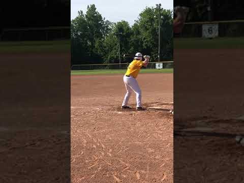 Video of Elijah Garcia 2021 3B/Utility double to left center