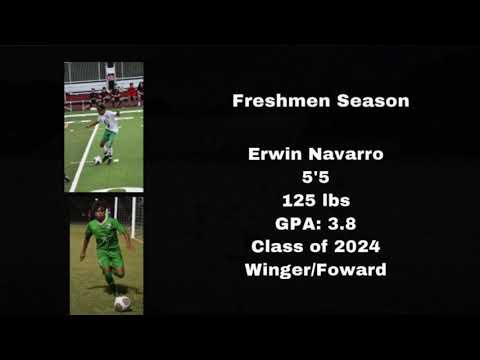 Video of Freshmen Season Highlights- Erwin Navarro
