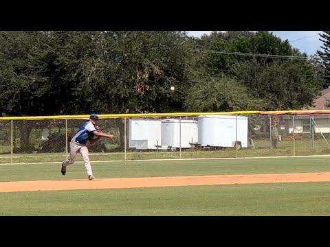 Video of Infield Velocity 92MPH