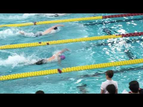 Video of 100 Free Leg 3 in 400 Free Relay Sr State 5Mar2020