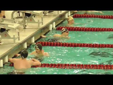 Video of Micah 100 fly, 48.41, MSHSL State Meet 3/4/2023
