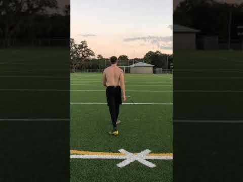 Video of Adam Mihalek - 5-Star #2 Nationally Ranked Kicker @Kornbluekicking.com - 60 & 65 Yard FG's