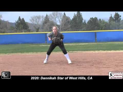 Video of Dannikah Star - Short Stop - Fielding/Hitting