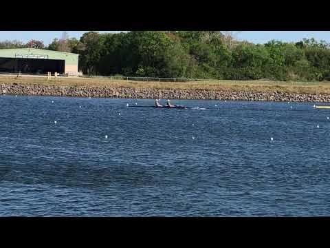 Video of ERC Rowing Clip #7: Spring Sprints Regatta 2020 Junior Double (Stroke) Wins 2nd Place