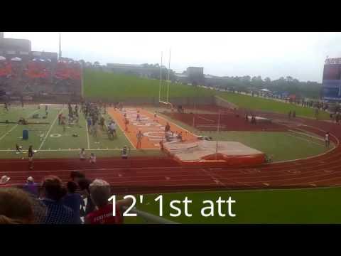 Video of 4A Regional Pole Vault at Sam Houston