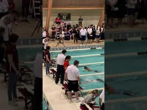 Video of 100 Breaststroke 2020 Sectionals