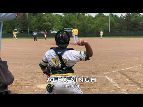 Video of Alex Singh 2021 RHP