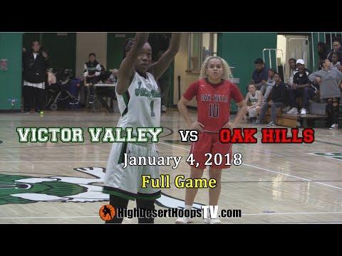 Video of Oak Hills vs. Victor valley 1.6.18