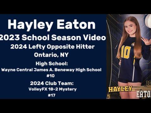 Video of Hayley Eaton OPP #10 Class of 2024 | 2023 School Season Video